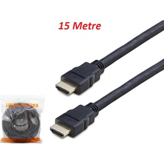 Platoon PL-8015 15m Metre 1080P Hasır Örgülü HDMI Kablo